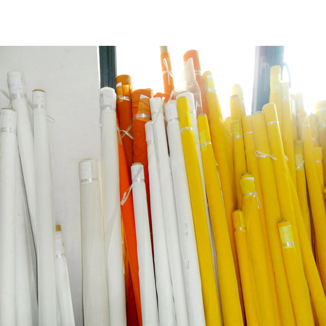 90T yellow thick polyester silk screen printing mesh