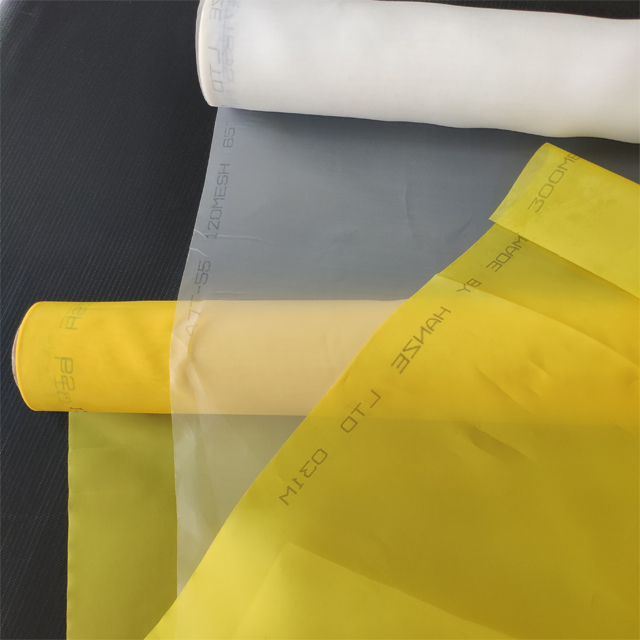 6T-180T Polyester Diy Roll Silk Fabric Stretching Screen Printing Mesh Dpp Bolting Cloth For T Shirt
