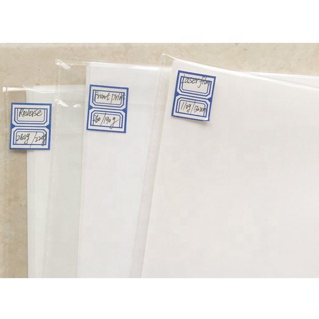 A3 A4 OR ROLLS inkjet transfer pet film