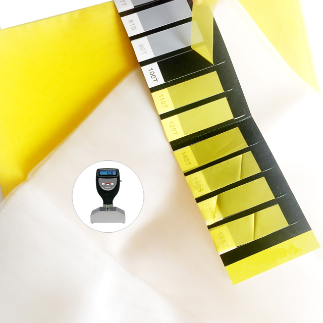 White mesh automatick mesh count measuring for screen printing mesh