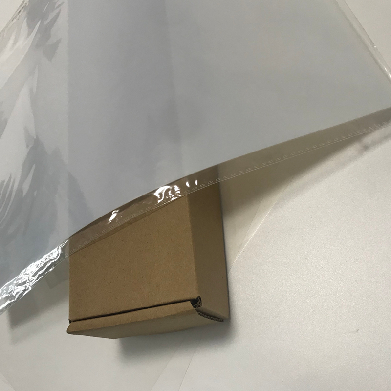 waterproof Heat Resistant Silicone Adhesive Inkjet Transparent pet polyester film for silk screen printing