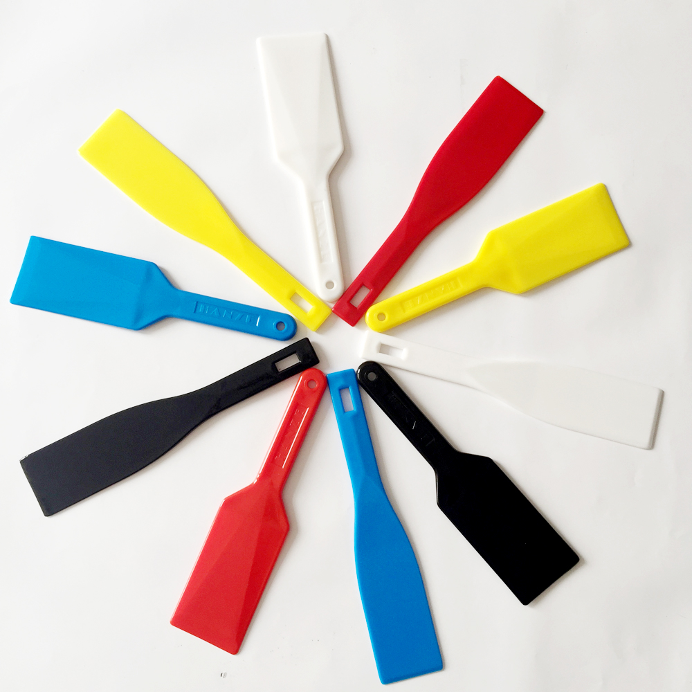 plastic or stainless material screen printing ink spatulas for ink