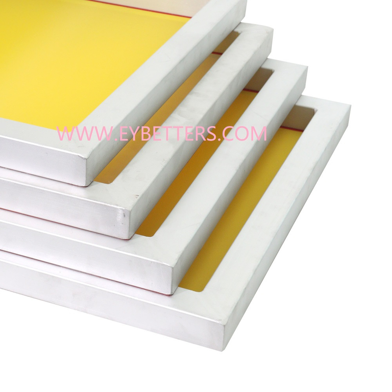 Silk emulsion screen print transfer design