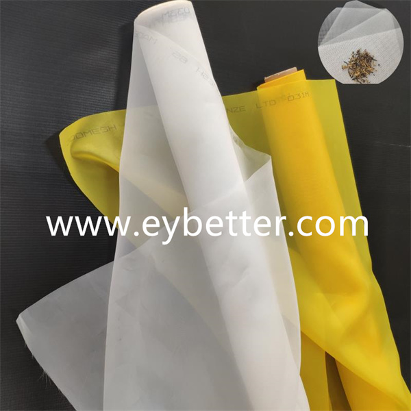 100% monofilament silk fabric roll screen printing frame polyester mesh
