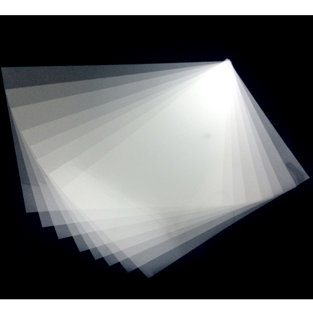 Positive Screen Printing Transparency Film , Textile Printing Waterproof Inkjet Transparency Film