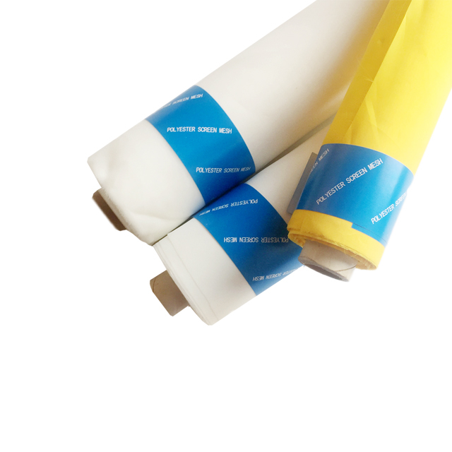 High tension 80 100 110 120 135 150 160 180 200 mesh 100% polyester silk screen printing mesh for t shirt printing